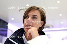 Claire Williams (GBR) Williams Deputy Team Principal  23.08.2014. Formula 1 World Championship, Rd 12, Belgian Grand Prix, Spa Francorchamps, Belgium, Qualifying Day.