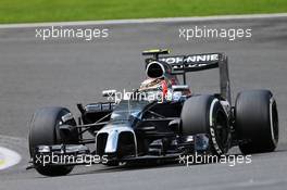 Kevin Magnussen (DEN) McLaren MP4-29. 23.08.2014. Formula 1 World Championship, Rd 12, Belgian Grand Prix, Spa Francorchamps, Belgium, Qualifying Day.