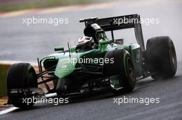 Andre Lotterer (GER) Caterham CT05. 23.08.2014. Formula 1 World Championship, Rd 12, Belgian Grand Prix, Spa Francorchamps, Belgium, Qualifying Day.