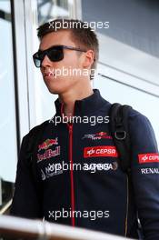 Daniil Kvyat (RUS) Scuderia Toro Rosso. 21.08.2014. Formula 1 World Championship, Rd 12, Belgian Grand Prix, Spa Francorchamps, Belgium, Preparation Day.