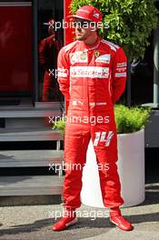 Fernando Alonso (ESP) Ferrari. 21.08.2014. Formula 1 World Championship, Rd 12, Belgian Grand Prix, Spa Francorchamps, Belgium, Preparation Day.
