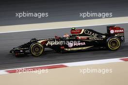 Pastor Maldonado (VEN), Lotus F1 Team  04.04.2014. Formula 1 World Championship, Rd 3, Bahrain Grand Prix, Sakhir, Bahrain, Practice Day