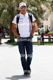 Valtteri Bottas (FIN) Williams. 04.04.2014. Formula 1 World Championship, Rd 3, Bahrain Grand Prix, Sakhir, Bahrain, Practice Day