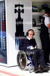 Frank Williams (GBR) Williams Team Owner. 04.04.2014. Formula 1 World Championship, Rd 3, Bahrain Grand Prix, Sakhir, Bahrain, Practice Day