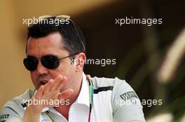 Eric Boullier (FRA) McLaren Racing Director. 04.04.2014. Formula 1 World Championship, Rd 3, Bahrain Grand Prix, Sakhir, Bahrain, Practice Day