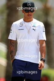 Lewis Hamilton (GBR), Mercedes AMG F1 Team  04.04.2014. Formula 1 World Championship, Rd 3, Bahrain Grand Prix, Sakhir, Bahrain, Practice Day