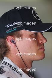 Nico Rosberg (GER) Mercedes AMG F1. 04.04.2014. Formula 1 World Championship, Rd 3, Bahrain Grand Prix, Sakhir, Bahrain, Practice Day