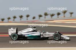 Lewis Hamilton (GBR) Mercedes AMG F1 W05. 04.04.2014. Formula 1 World Championship, Rd 3, Bahrain Grand Prix, Sakhir, Bahrain, Practice Day