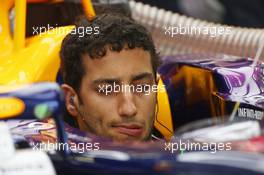 Daniel Ricciardo (AUS) Red Bull Racing RB10. 04.04.2014. Formula 1 World Championship, Rd 3, Bahrain Grand Prix, Sakhir, Bahrain, Practice Day