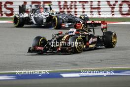 Romain Grosjean (FRA), Lotus F1 Team  06.04.2014. Formula 1 World Championship, Rd 3, Bahrain Grand Prix, Sakhir, Bahrain, Race Day.