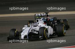 Valtteri Bottas (FIN) Williams FW36. 06.04.2014. Formula 1 World Championship, Rd 3, Bahrain Grand Prix, Sakhir, Bahrain, Race Day.