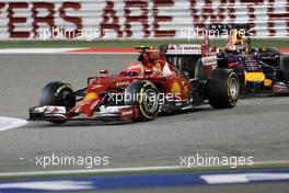 Kimi Raikkonen (FIN), Scuderia Ferrari  06.04.2014. Formula 1 World Championship, Rd 3, Bahrain Grand Prix, Sakhir, Bahrain, Race Day.