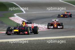 Sebastian Vettel (GER), Red Bull Racing  06.04.2014. Formula 1 World Championship, Rd 3, Bahrain Grand Prix, Sakhir, Bahrain, Race Day.