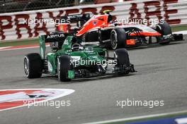 Kamui Kobayashi (JPN), Caterham F1 Team  06.04.2014. Formula 1 World Championship, Rd 3, Bahrain Grand Prix, Sakhir, Bahrain, Race Day.