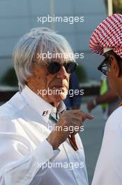 Bernie Ecclestone (GBR). 06.04.2014. Formula 1 World Championship, Rd 3, Bahrain Grand Prix, Sakhir, Bahrain,  Race Day.