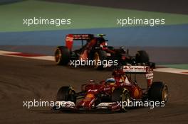 Fernando Alonso (ESP) Ferrari F14-T. 06.04.2014. Formula 1 World Championship, Rd 3, Bahrain Grand Prix, Sakhir, Bahrain, Race Day.