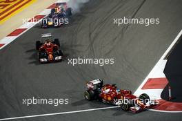 Fernando Alonso (ESP) Ferrari F14-T. 06.04.2014. Formula 1 World Championship, Rd 3, Bahrain Grand Prix, Sakhir, Bahrain, Race Day.