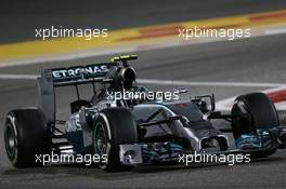 Nico Rosberg (GER) Mercedes AMG F1 W05. 06.04.2014. Formula 1 World Championship, Rd 3, Bahrain Grand Prix, Sakhir, Bahrain, Race Day.