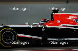 Jules Bianchi (FRA) Marussia F1 Team MR03. 06.04.2014. Formula 1 World Championship, Rd 3, Bahrain Grand Prix, Sakhir, Bahrain, Race Day.
