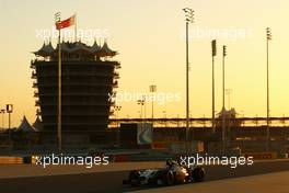 Sergio Perez (MEX) Sahara Force India F1 VJM07. 06.04.2014. Formula 1 World Championship, Rd 3, Bahrain Grand Prix, Sakhir, Bahrain, Race Day.