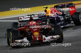 Kimi Raikkonen (FIN) Ferrari F14-T. 06.04.2014. Formula 1 World Championship, Rd 3, Bahrain Grand Prix, Sakhir, Bahrain, Race Day.