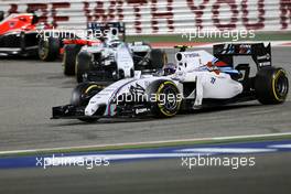 Valtteri Bottas (FIN), Williams F1 Team  06.04.2014. Formula 1 World Championship, Rd 3, Bahrain Grand Prix, Sakhir, Bahrain, Race Day.