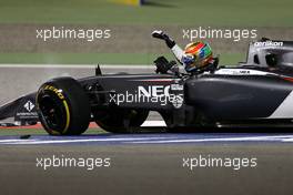 Esteban Gutierrez (MEX), Sauber F1 Team  06.04.2014. Formula 1 World Championship, Rd 3, Bahrain Grand Prix, Sakhir, Bahrain, Race Day.