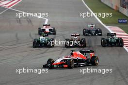 Jules Bianchi (FRA), Marussia F1 Team   06.04.2014. Formula 1 World Championship, Rd 3, Bahrain Grand Prix, Sakhir, Bahrain, Race Day.