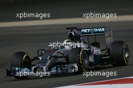 Lewis Hamilton (GBR) Mercedes AMG F1 W05. 06.04.2014. Formula 1 World Championship, Rd 3, Bahrain Grand Prix, Sakhir, Bahrain, Race Day.