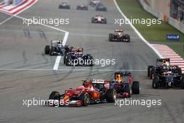 Kimi Raikkonen (FIN), Scuderia Ferrari  06.04.2014. Formula 1 World Championship, Rd 3, Bahrain Grand Prix, Sakhir, Bahrain, Race Day.