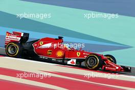 Fernando Alonso (ESP) Ferrari F14-T. 05.04.2014. Formula 1 World Championship, Rd 3, Bahrain Grand Prix, Sakhir, Bahrain, Qualifying Day.
