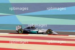 Nico Rosberg (GER) Mercedes AMG F1 W05. 05.04.2014. Formula 1 World Championship, Rd 3, Bahrain Grand Prix, Sakhir, Bahrain, Qualifying Day.