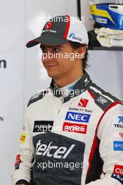 Esteban Gutierrez (MEX) Sauber. 05.04.2014. Formula 1 World Championship, Rd 3, Bahrain Grand Prix, Sakhir, Bahrain, Qualifying Day.