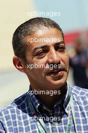 Sherif Al Mahdy (BRN) Bahrain International Circuit Commercial Director. 05.04.2014. Formula 1 World Championship, Rd 3, Bahrain Grand Prix, Sakhir, Bahrain, Qualifying Day.
