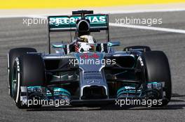 Lewis Hamilton (GBR) Mercedes AMG F1 W05. 05.04.2014. Formula 1 World Championship, Rd 3, Bahrain Grand Prix, Sakhir, Bahrain, Qualifying Day.