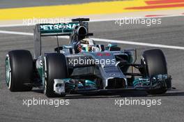 Lewis Hamilton (GBR) Mercedes AMG F1 W05. 05.04.2014. Formula 1 World Championship, Rd 3, Bahrain Grand Prix, Sakhir, Bahrain, Qualifying Day.