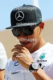 Lewis Hamilton (GBR) Mercedes AMG F1. 06.04.2014. Formula 1 World Championship, Rd 3, Bahrain Grand Prix, Sakhir, Bahrain, Race Day.