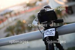 FOM Timelapse camera. 06.04.2014. Formula 1 World Championship, Rd 3, Bahrain Grand Prix, Sakhir, Bahrain, Race Day.