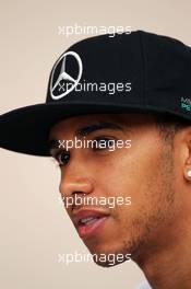 Lewis Hamilton (GBR) Mercedes AMG F1. 03.04.2014. Formula 1 World Championship, Rd 3, Bahrain Grand Prix, Sakhir, Bahrain, Preparation Day.