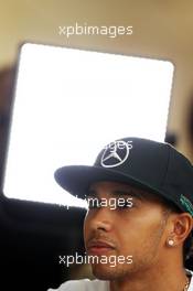 Lewis Hamilton (GBR) Mercedes AMG F1. 03.04.2014. Formula 1 World Championship, Rd 3, Bahrain Grand Prix, Sakhir, Bahrain, Preparation Day.