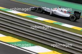 Felipe Nasr (BRA), third driver, Williams F1 Team  07.11.2014. Formula 1 World Championship, Rd 18, Brazilian Grand Prix, Sao Paulo, Brazil, Practice Day.