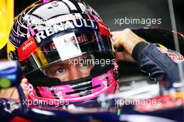 Sebastian Vettel (GER) Red Bull Racing RB10. 07.11.2014. Formula 1 World Championship, Rd 18, Brazilian Grand Prix, Sao Paulo, Brazil, Practice Day.