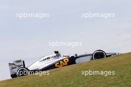 Kevin Magnussen (DEN) McLaren MP4-29. 07.11.2014. Formula 1 World Championship, Rd 18, Brazilian Grand Prix, Sao Paulo, Brazil, Practice Day.