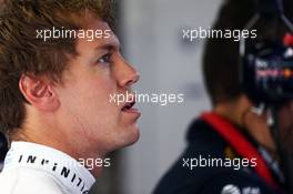 Sebastian Vettel (GER) Red Bull Racing. 07.11.2014. Formula 1 World Championship, Rd 18, Brazilian Grand Prix, Sao Paulo, Brazil, Practice Day.