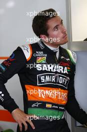 Daniel Juncadella (ESP) Sahara Force India F1 Team Test and Reserve Driver. 07.11.2014. Formula 1 World Championship, Rd 18, Brazilian Grand Prix, Sao Paulo, Brazil, Practice Day.