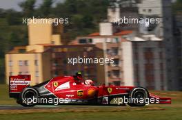 Kimi Raikkonen (FIN) Ferrari F14-T. 07.11.2014. Formula 1 World Championship, Rd 18, Brazilian Grand Prix, Sao Paulo, Brazil, Practice Day.