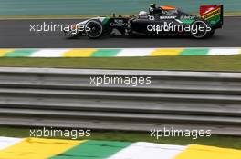 Daniel Juncadella (ESP) Sahara Force India F1 Team Test and Reserve Driver  07.11.2014. Formula 1 World Championship, Rd 18, Brazilian Grand Prix, Sao Paulo, Brazil, Practice Day.