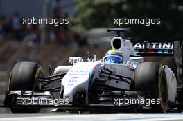 Felipe Massa (BRA), Williams F1 Team  07.11.2014. Formula 1 World Championship, Rd 18, Brazilian Grand Prix, Sao Paulo, Brazil, Practice Day.