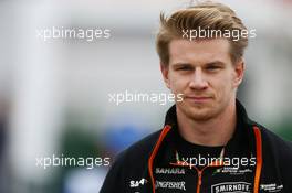 Nico Hulkenberg (GER) Sahara Force India F1. 07.11.2014. Formula 1 World Championship, Rd 18, Brazilian Grand Prix, Sao Paulo, Brazil, Practice Day.