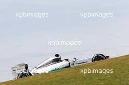 Lewis Hamilton (GBR) Mercedes AMG F1 W05. 07.11.2014. Formula 1 World Championship, Rd 18, Brazilian Grand Prix, Sao Paulo, Brazil, Practice Day.